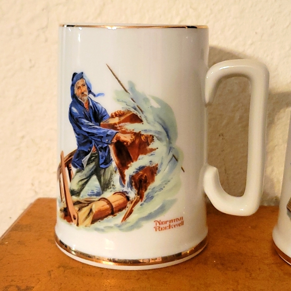 Norman Rockwell mug.